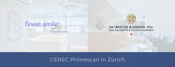 Zahnarzt, CEREC Primescan in Zürich